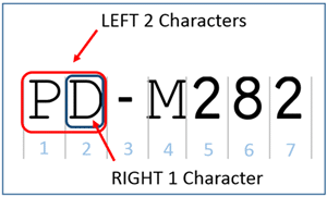 LEFT and RIGHT used together.