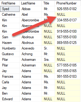 Outer Join Results