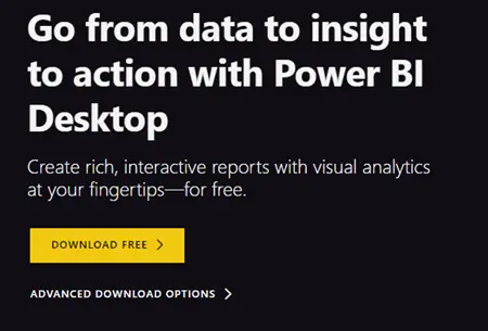 Get Started with Power BI -
Download Free