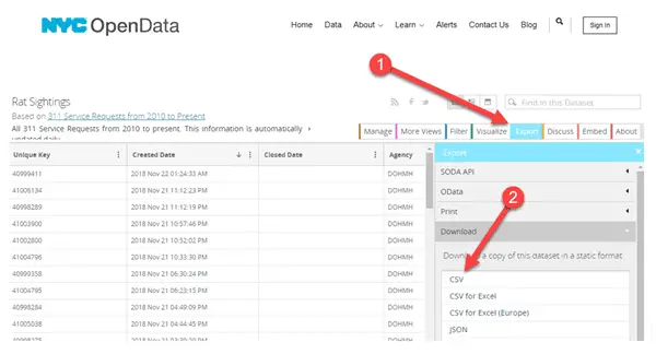 Get Started with Power BI - Get Data