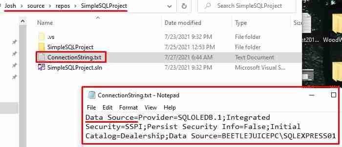 c# with SQL connection string info2