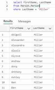 SQL WHERE - Guide and Examples including BETWEEN and IN