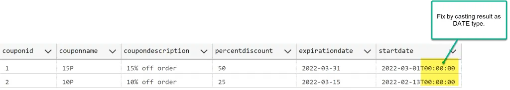 Subtract 30 days from a date using PostgreSQL INTERVAL type